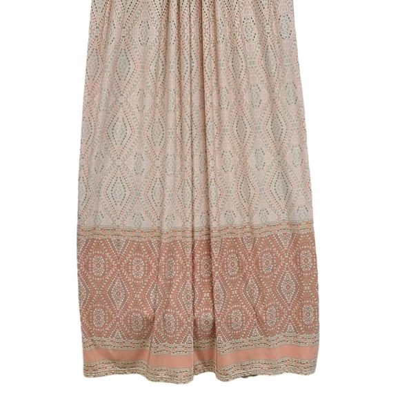 Ruby Rd Women's Maxi Dress Multi-color Embellished V-neckline Dolman Sleeves sz - Picture 4 of 9